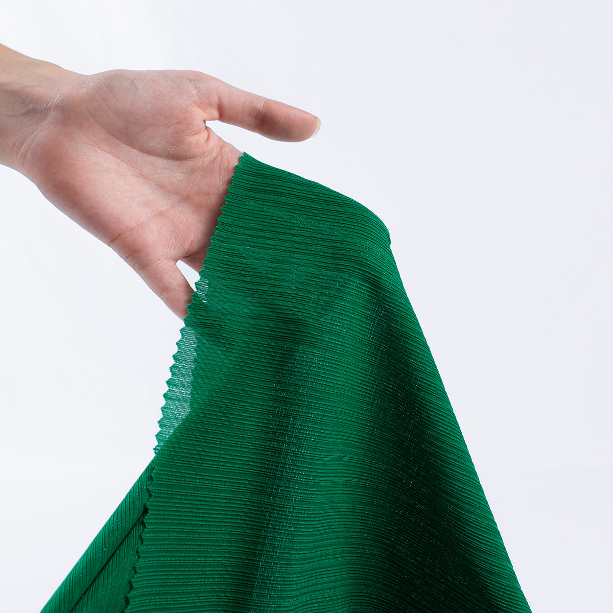 PLISSE TISSU VERDE VERDANT