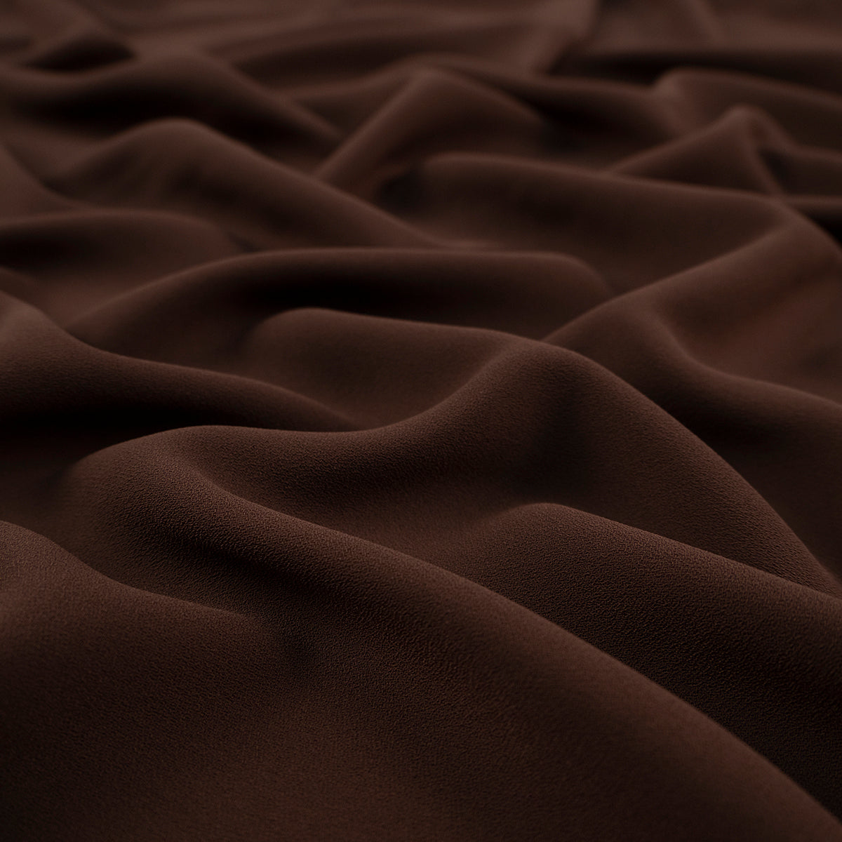 CREPE MILENA MARRON CAOBA OSCURO