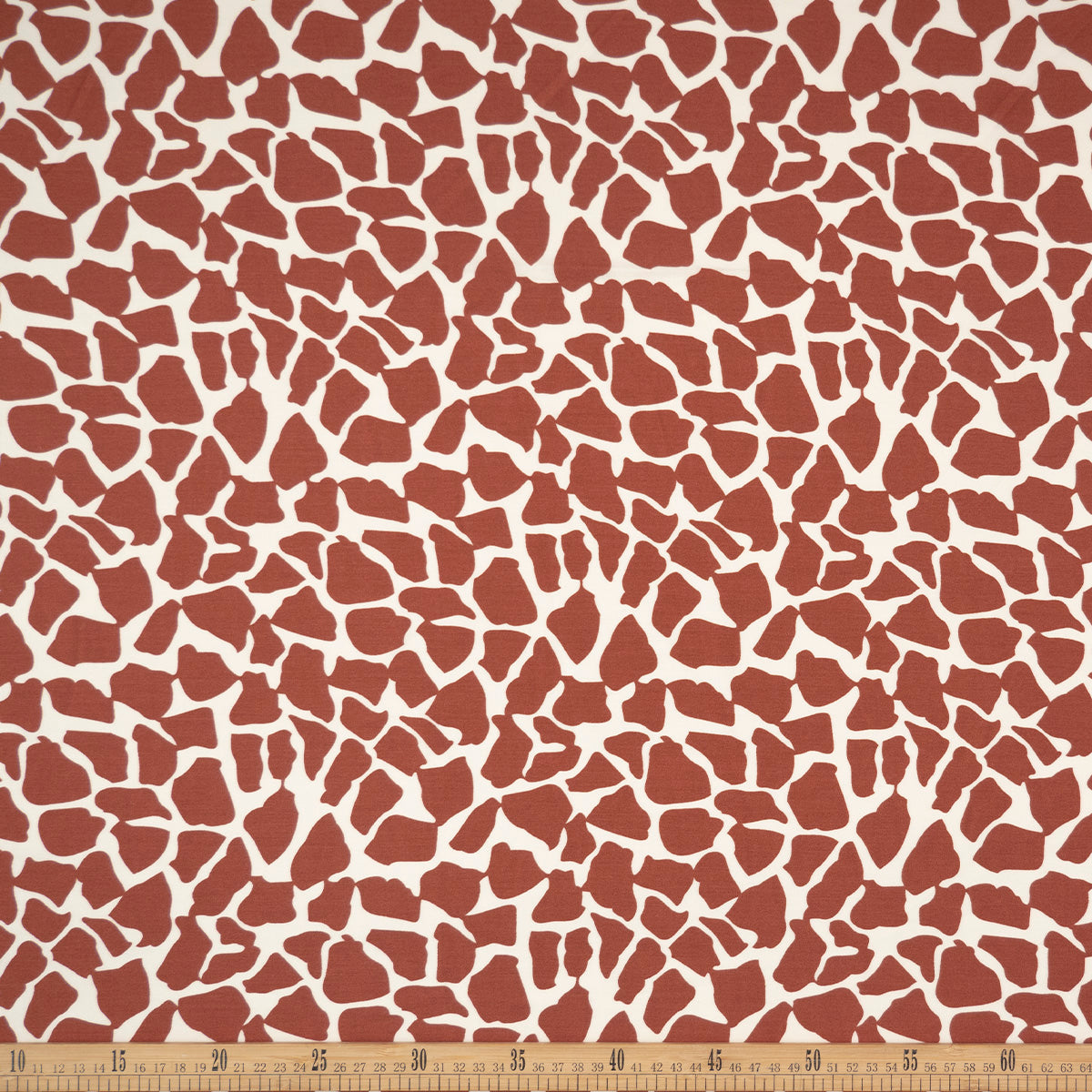 FIBRANA ESTAMPADA MARRON CARIBOU ANIMAL PRINT