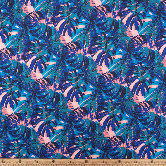 LYCRA SEDA ESTAMPADO ROSA NOVIA