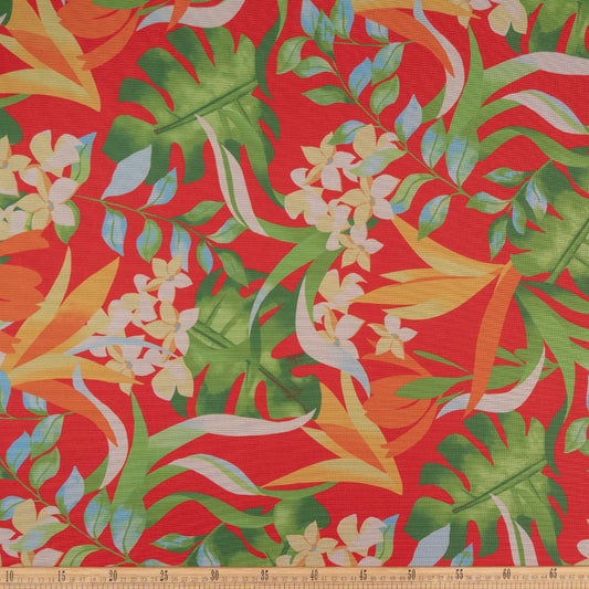MALLA ESTAMPADA NARANJA
