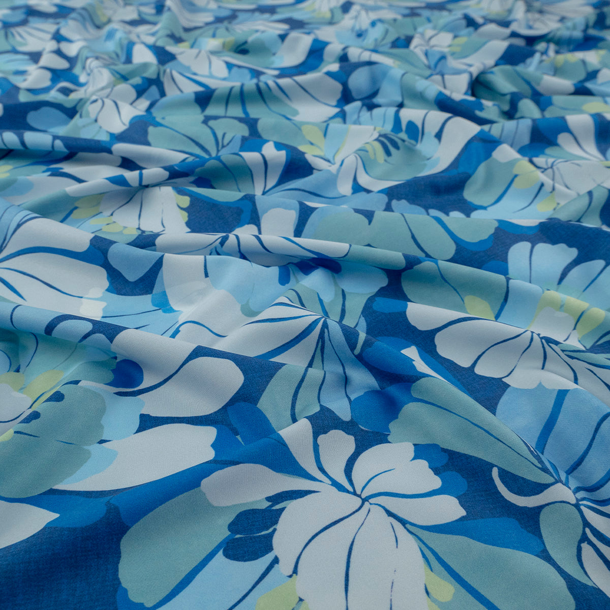MICRO FOURWAY DIGITAL AZUL COSTAL CON FLORES