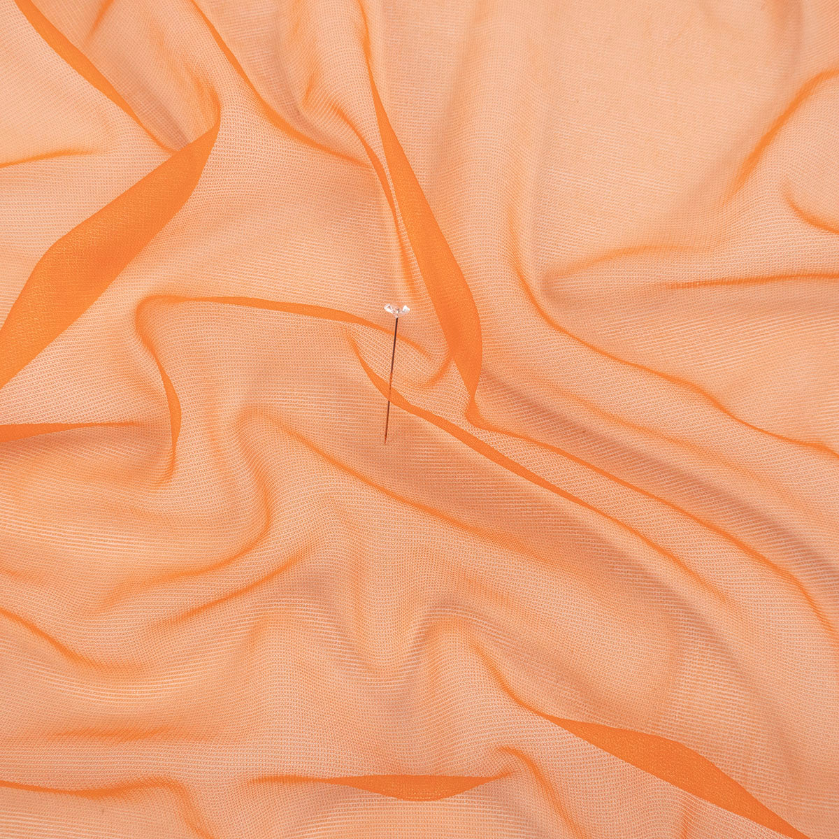 MICRO TUL ESPESO NARANJA MANDARIN