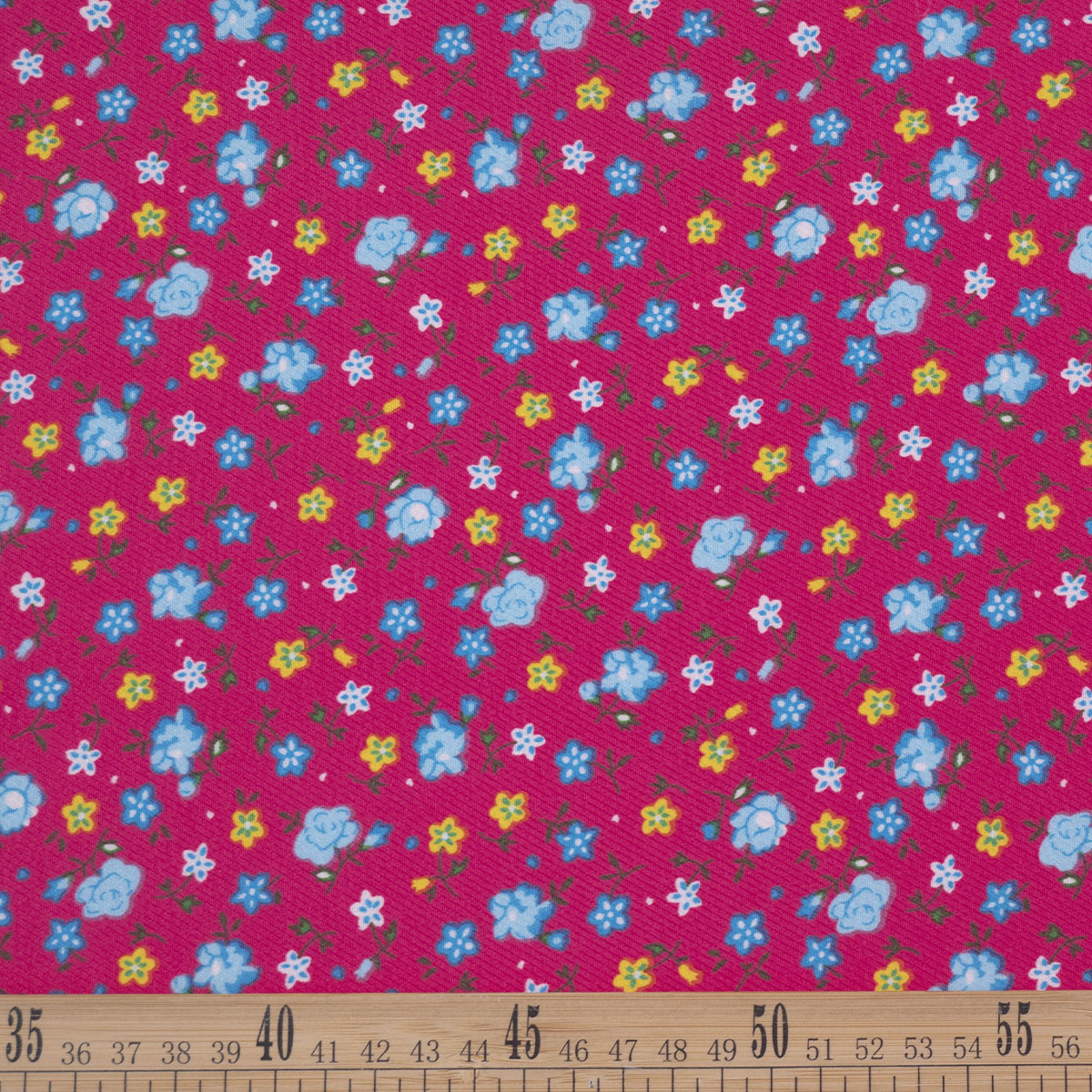 MICRO TWILL ESTAMPADO FUCSIA REMOLACHA