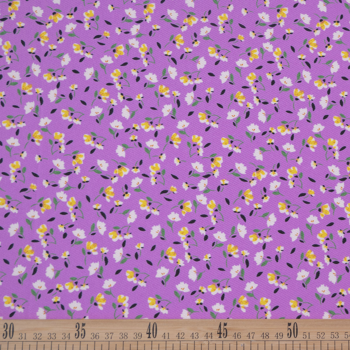 MICRO TWILL ESTAMPADO LILA LAVANDA PROFUNDO