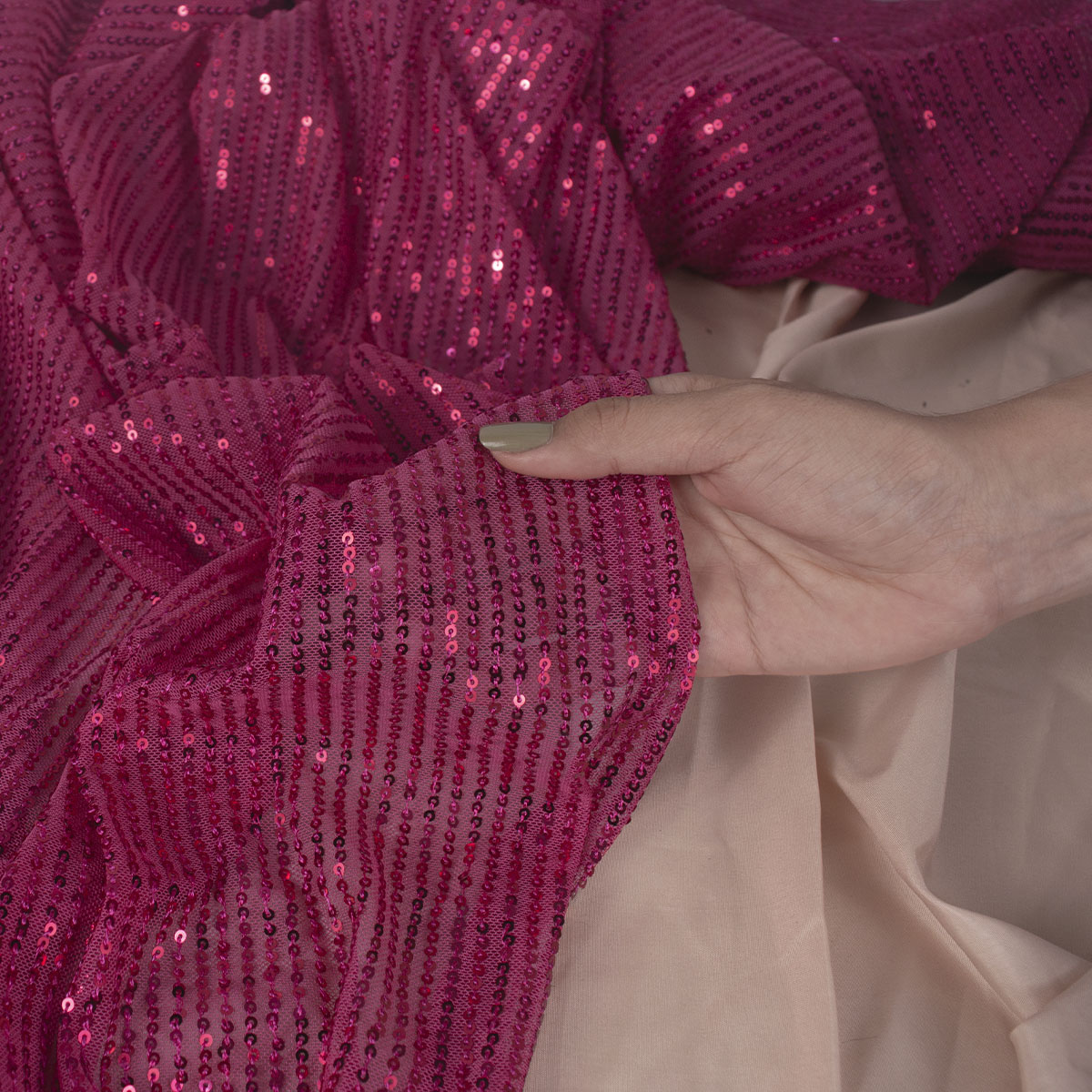 PAILLETTE ISABELLA FUCSIA REMOLACHA