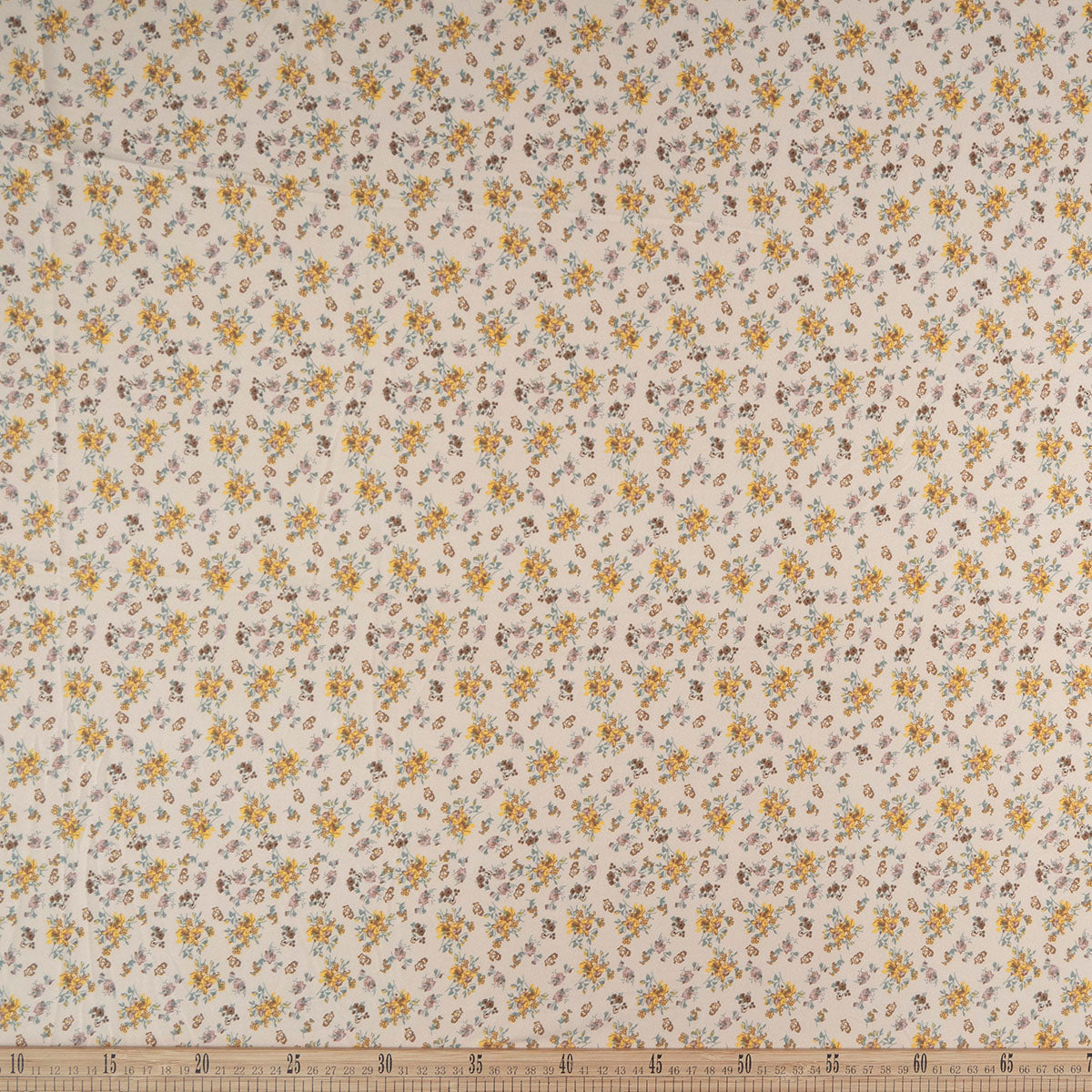 PIEL DE DURAZNO ESTAMPADO NATURAL POLVO PUFF FLOREADO