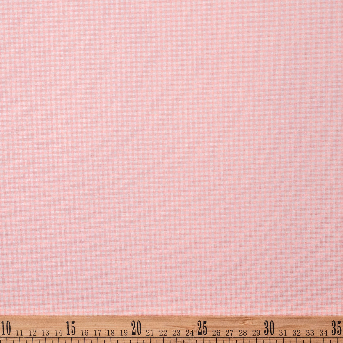POPLIN CUADRILLE ROSA FLORAL CUADROS CHICOS