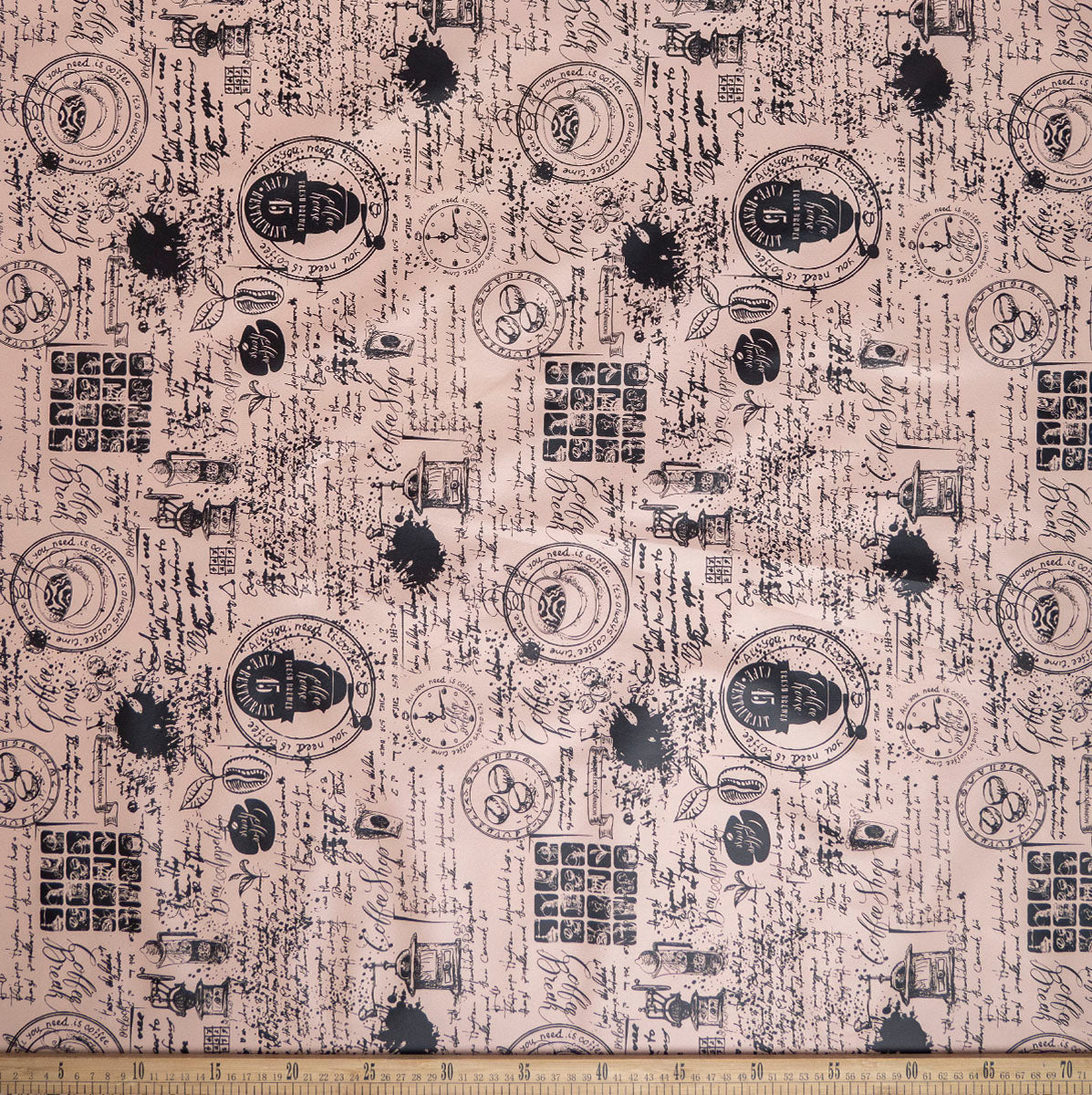 PVC DOBLE ESTAMPADO ROSA NOVIA VINTAGE