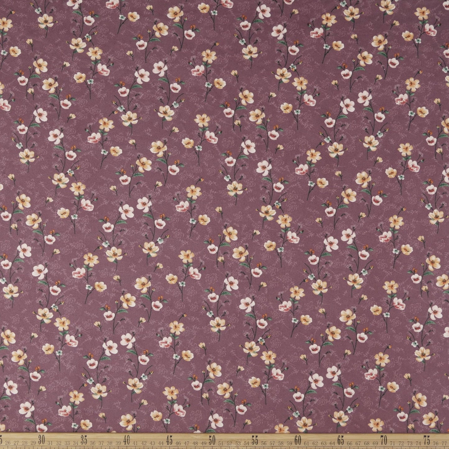 INTERLOCK ESTAMPADO SOFT LILA LILAS FLORAL