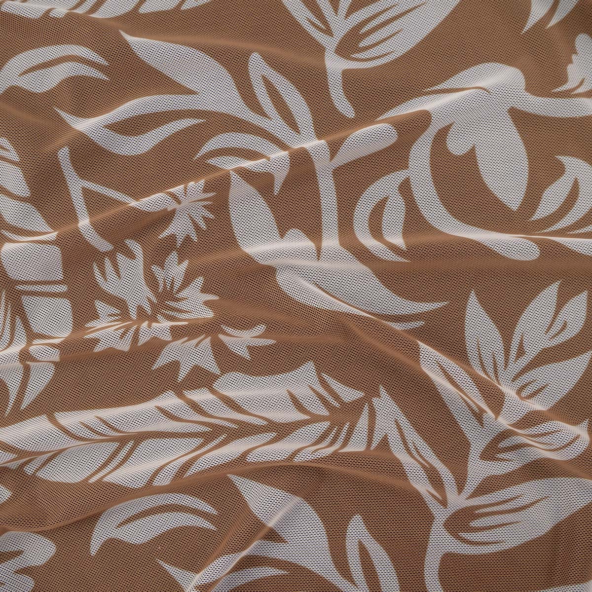 MALLA ESTAMPADA MARRON CARIBOU