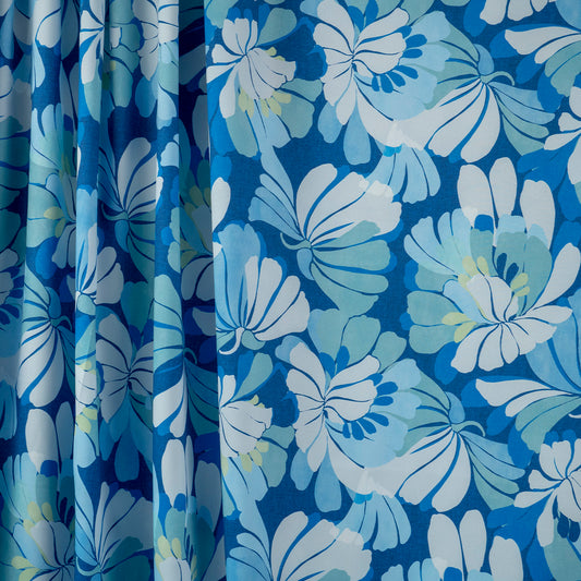 MICRO FOURWAY DIGITAL AZUL COSTAL CON FLORES