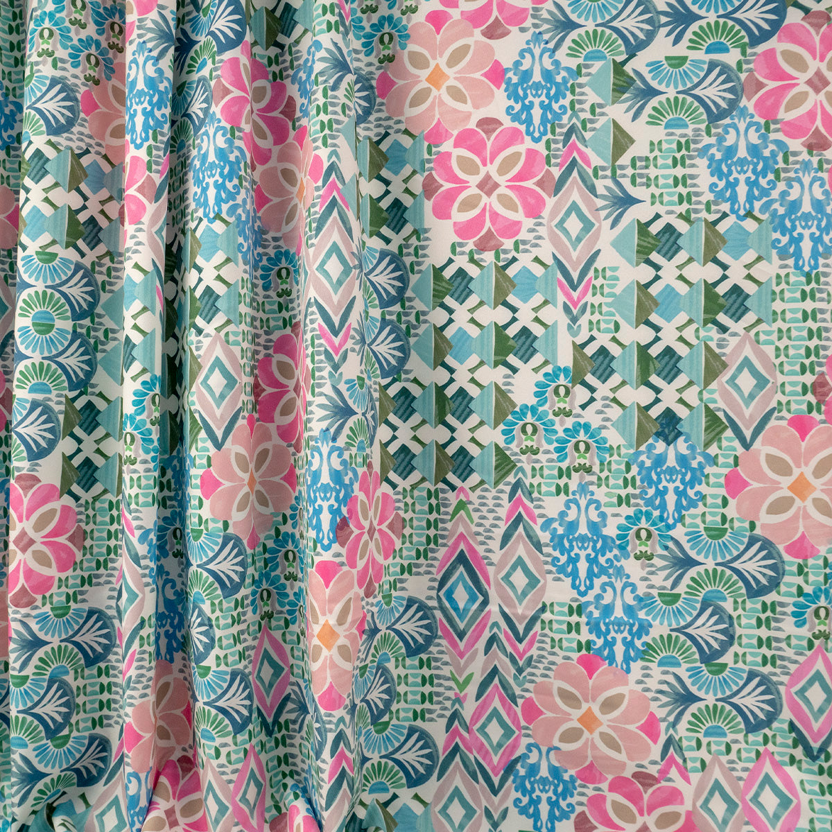 MICRO FOURWAY DIGITAL BLANCO BRILLANTE GEOMETRICOS