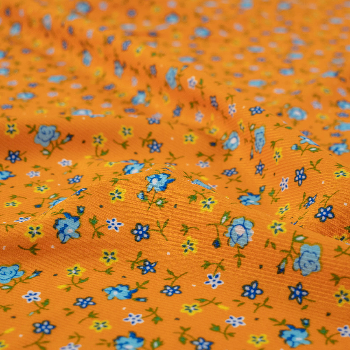 MICRO TWILL ESTAMPADO AMARILLO SPECTRA