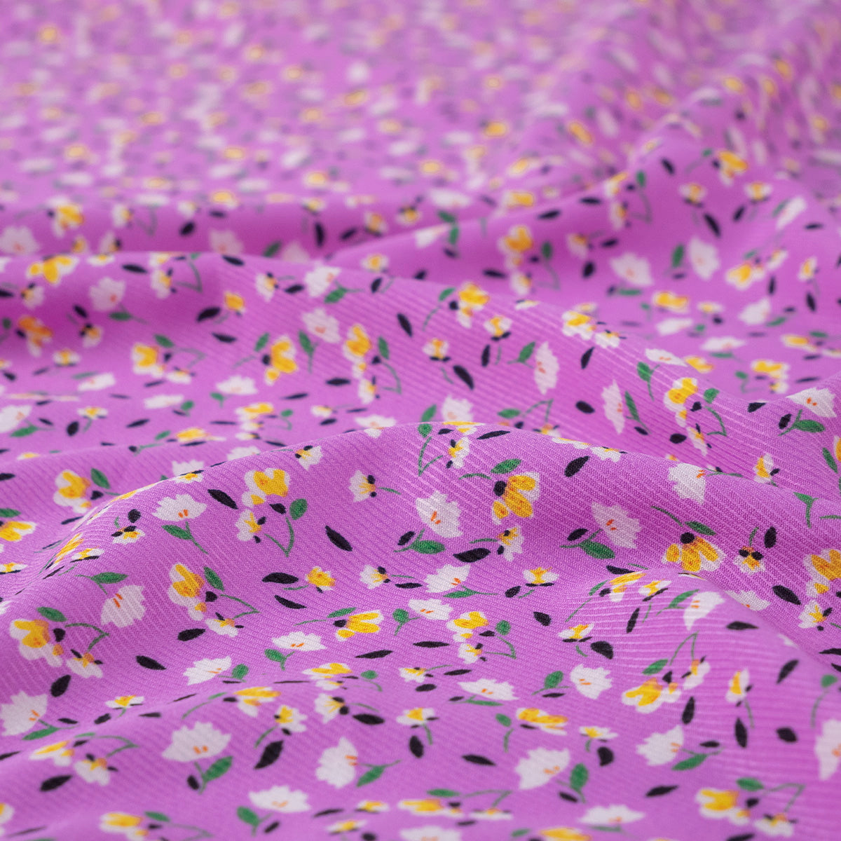 MICRO TWILL ESTAMPADO LILA LAVANDA PROFUNDO