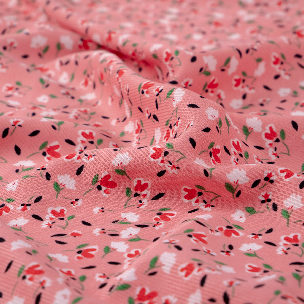 MICRO TWILL ESTAMPADO ROSA CONFETTI
