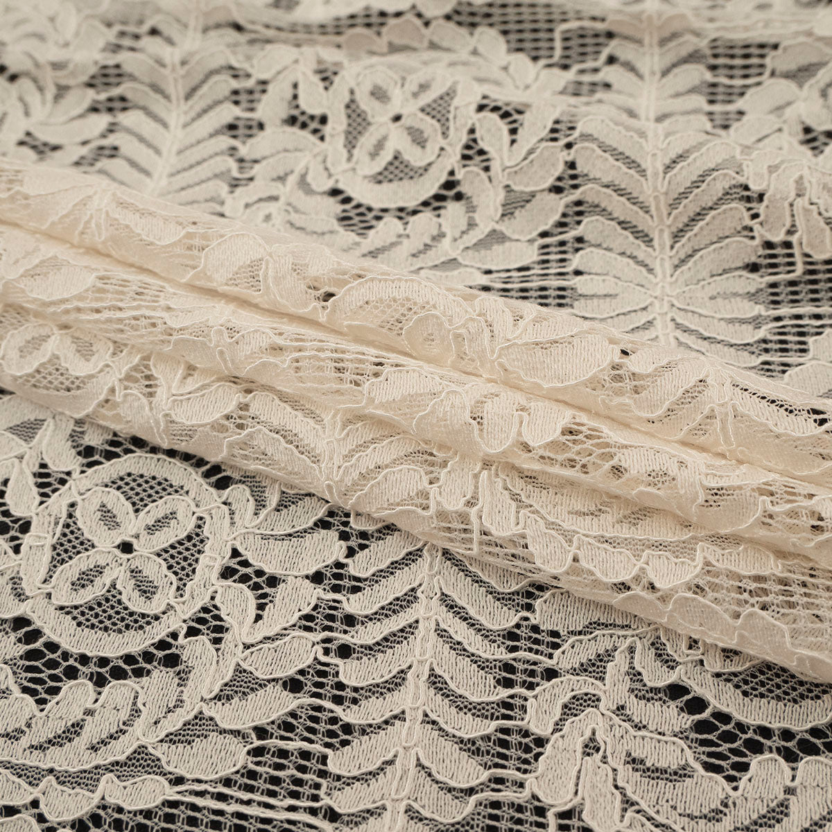ENCAJE REBORDE BLANCO PAPIRO