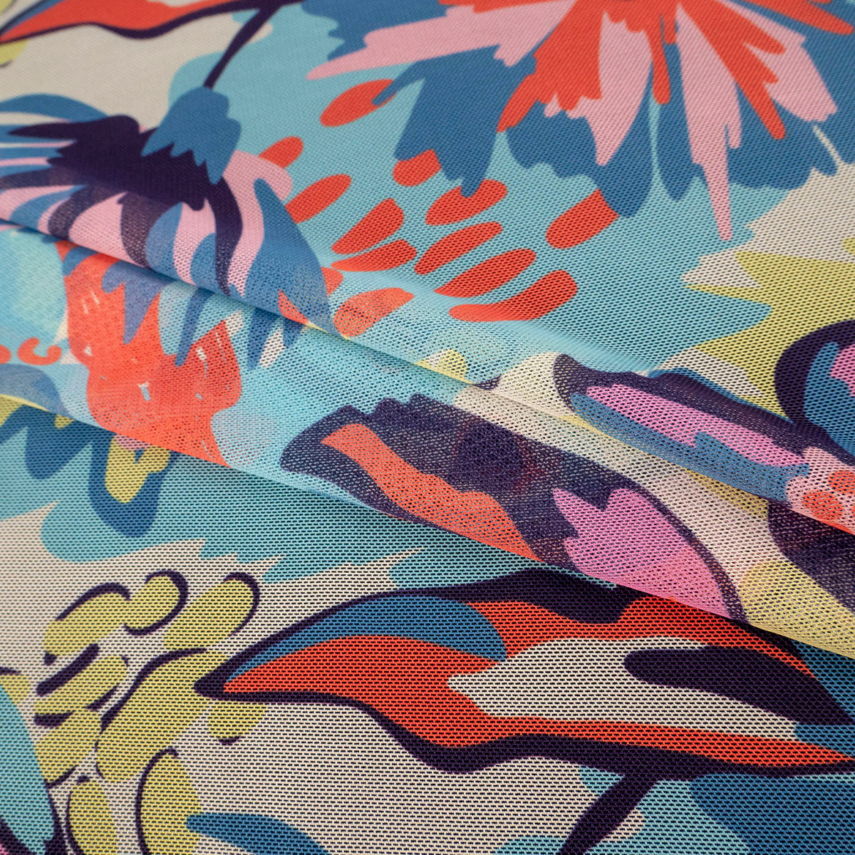 MALLA ESTAMPADA AGUAMARINA AZULEJO