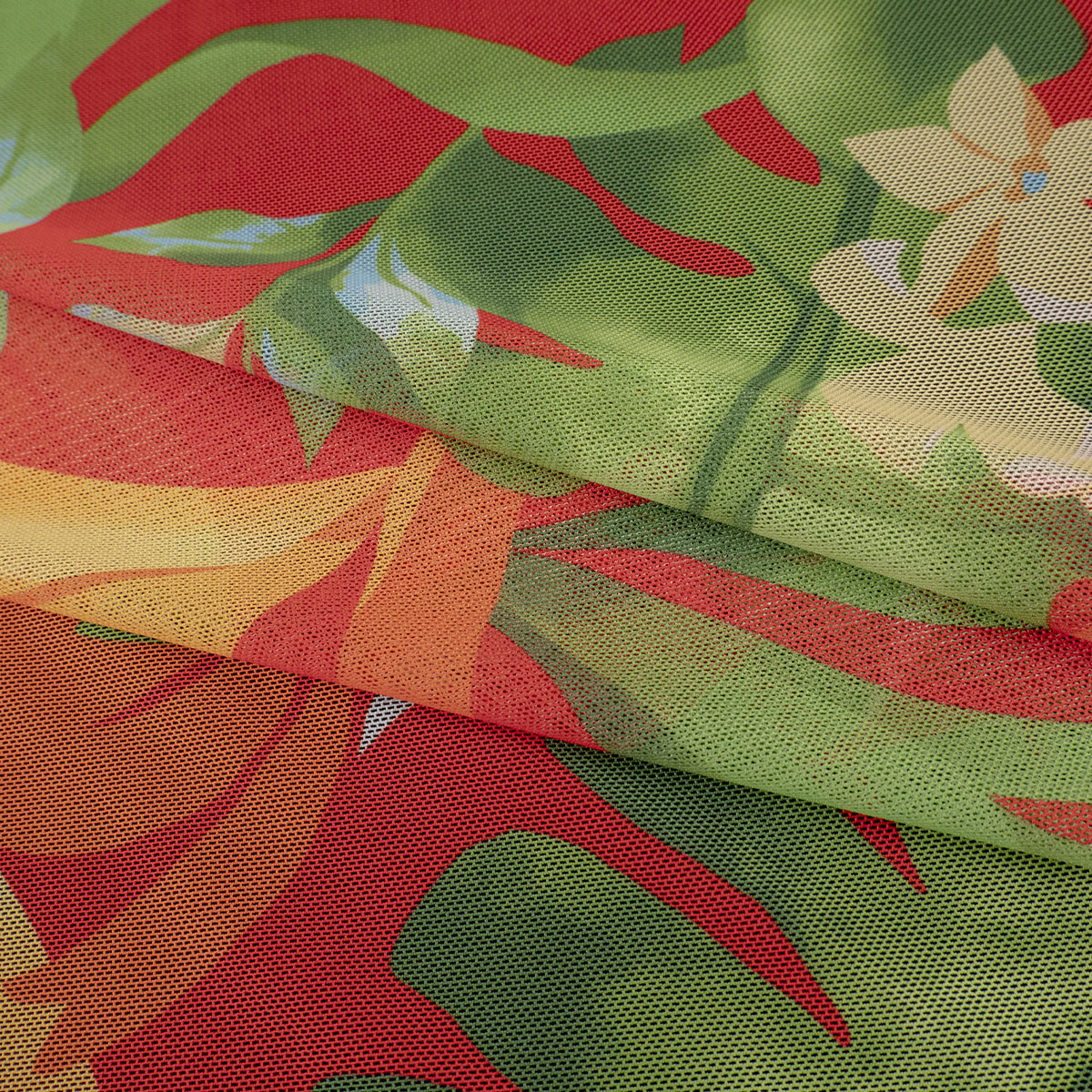 MALLA ESTAMPADA NARANJA