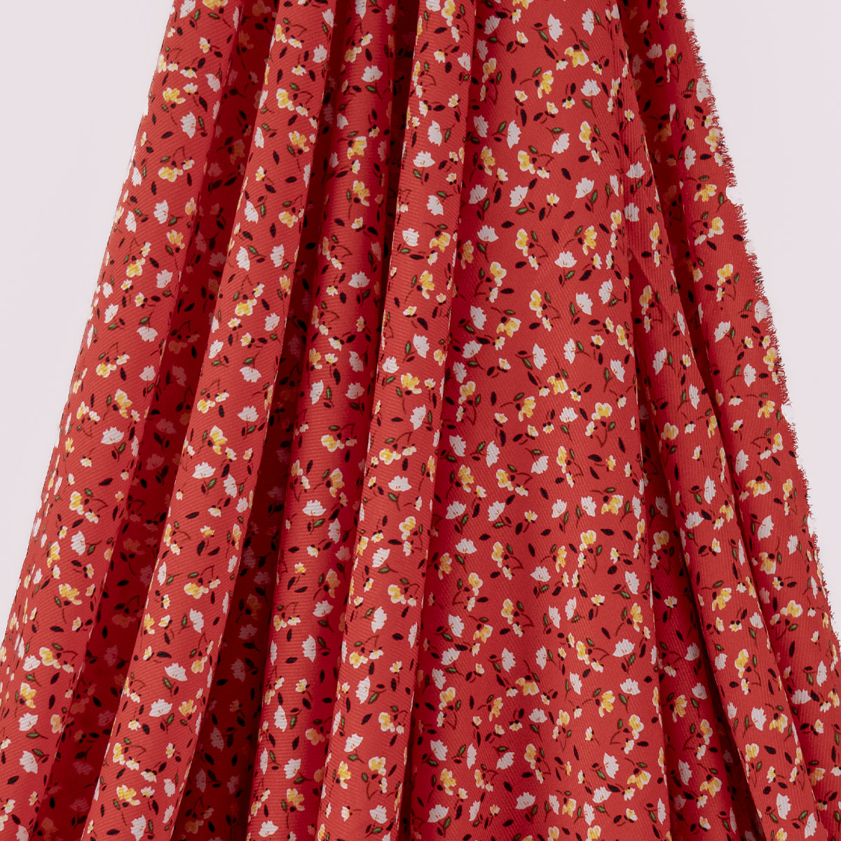 MICRO TWILL ESTAMPADO ROJO NARANJA
