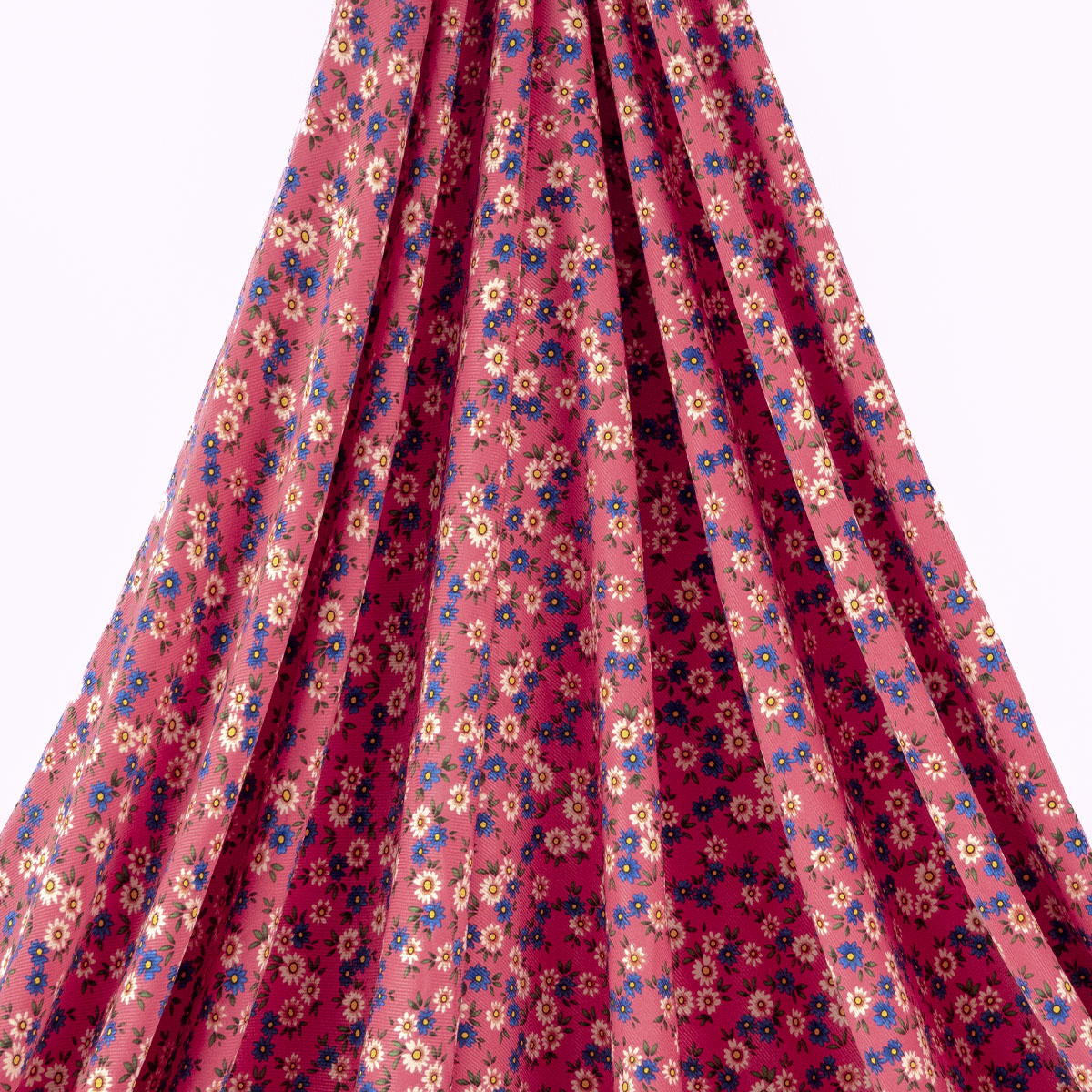 MICRO TWILL ESTAMPADO ROSA TE