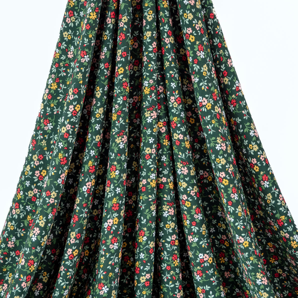 MICRO TWILL ESTAMPADO VERDE OSCURO