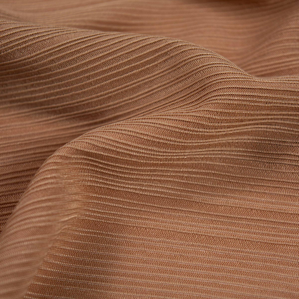 PLISSE TISSU CAMEL PRALINE