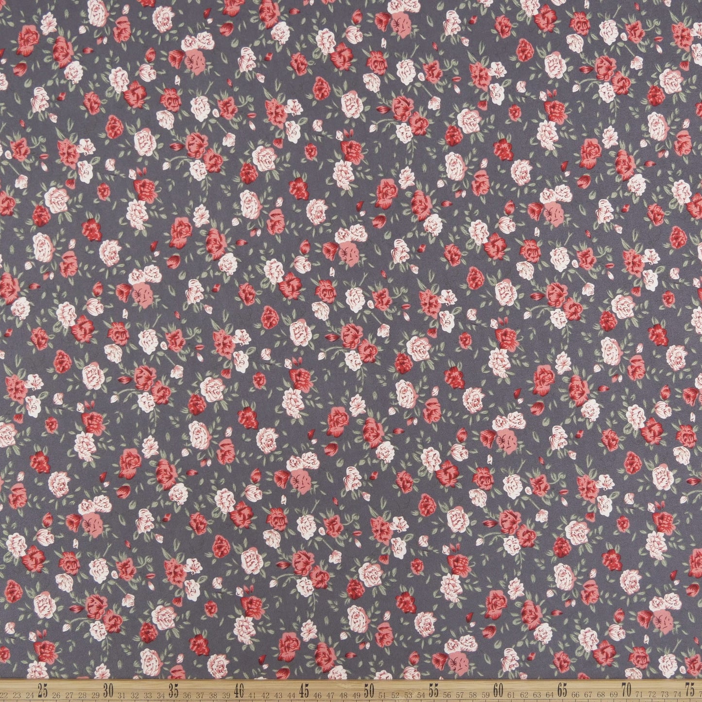 PIEL DE DURAZNO ESTAMPADO VERDE BALSAMO FLORAL