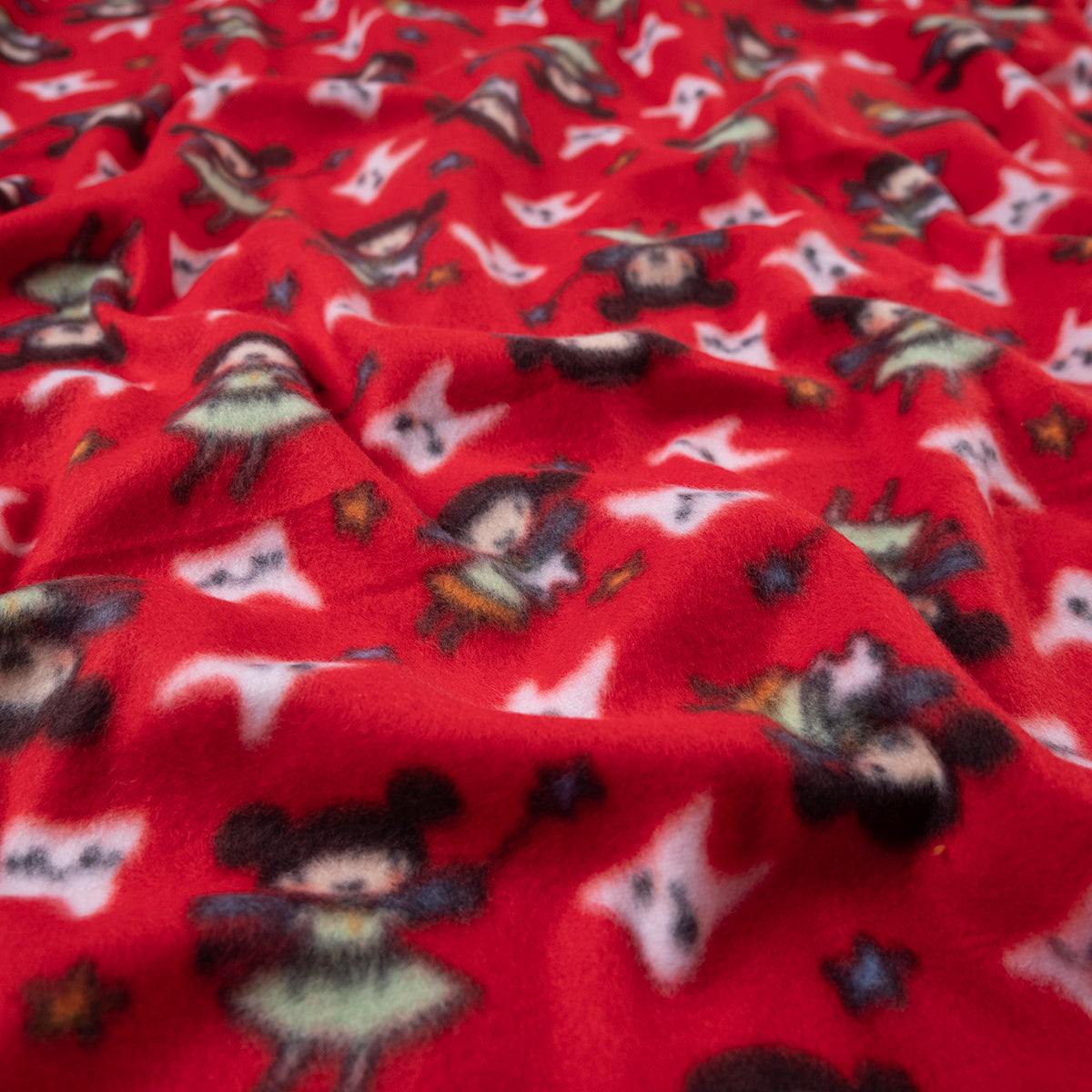 POLAR INFANTIL ROJO MARTE CON HADA DE LOS DIENTES