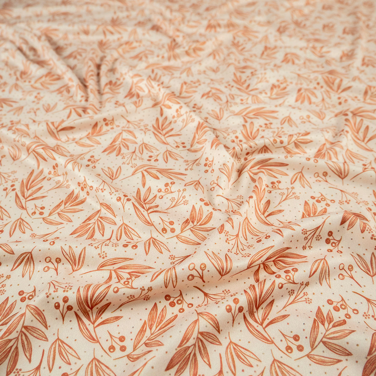 PIEL DE DURAZNO ESTAMPADO SALMON AMANECER