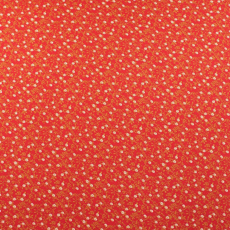 PIEL DE DURAZNO ESTAMPADO ROJO CABERNET