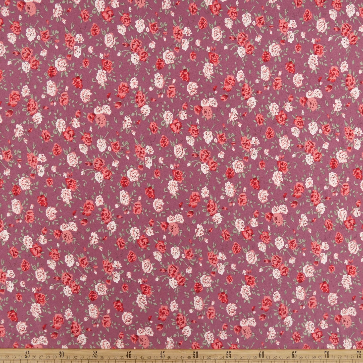 PIEL DE DURAZNO ESTAMPADO LILA BORDEAUX