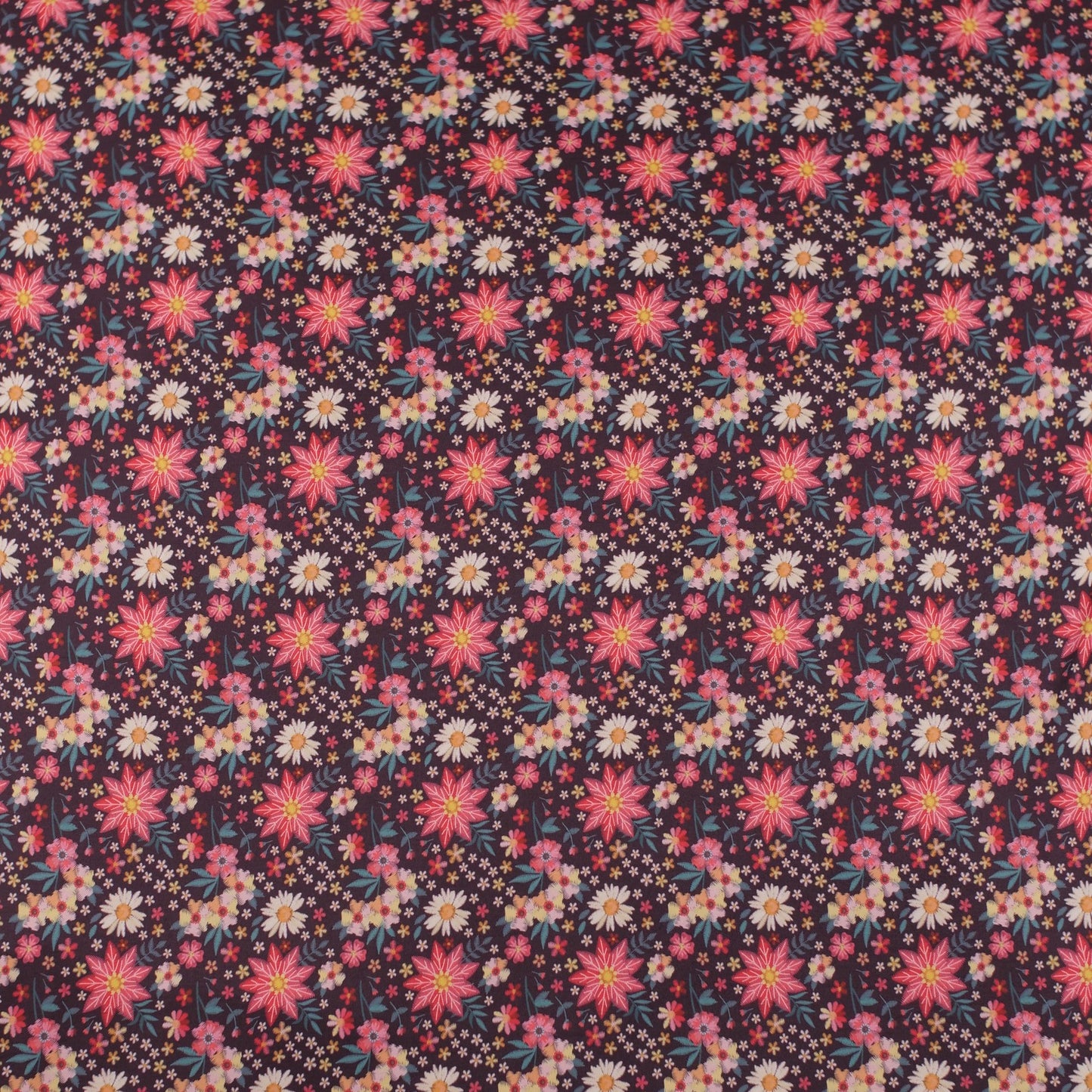 PIEL DE DURAZNO ESTAMPADO PURPURA PRUNE OSCURO
