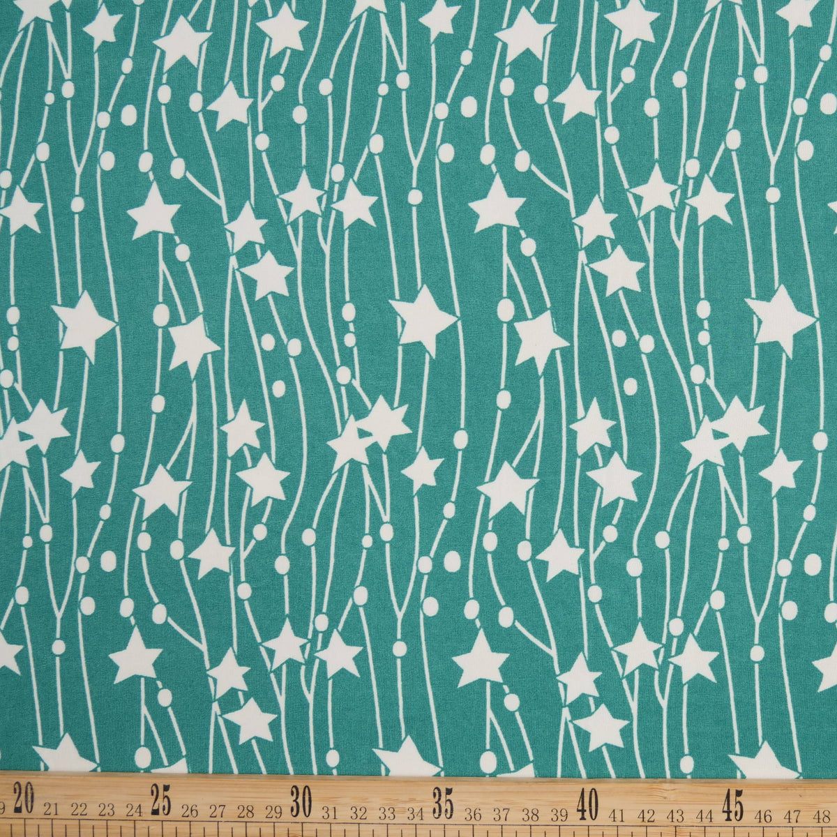 MODAL ESTAMPADO VERDE CERAMICA ESTRELLITAS