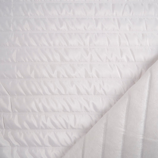 MATELASSE LISO BLANCO BRILLANTE RAYAS