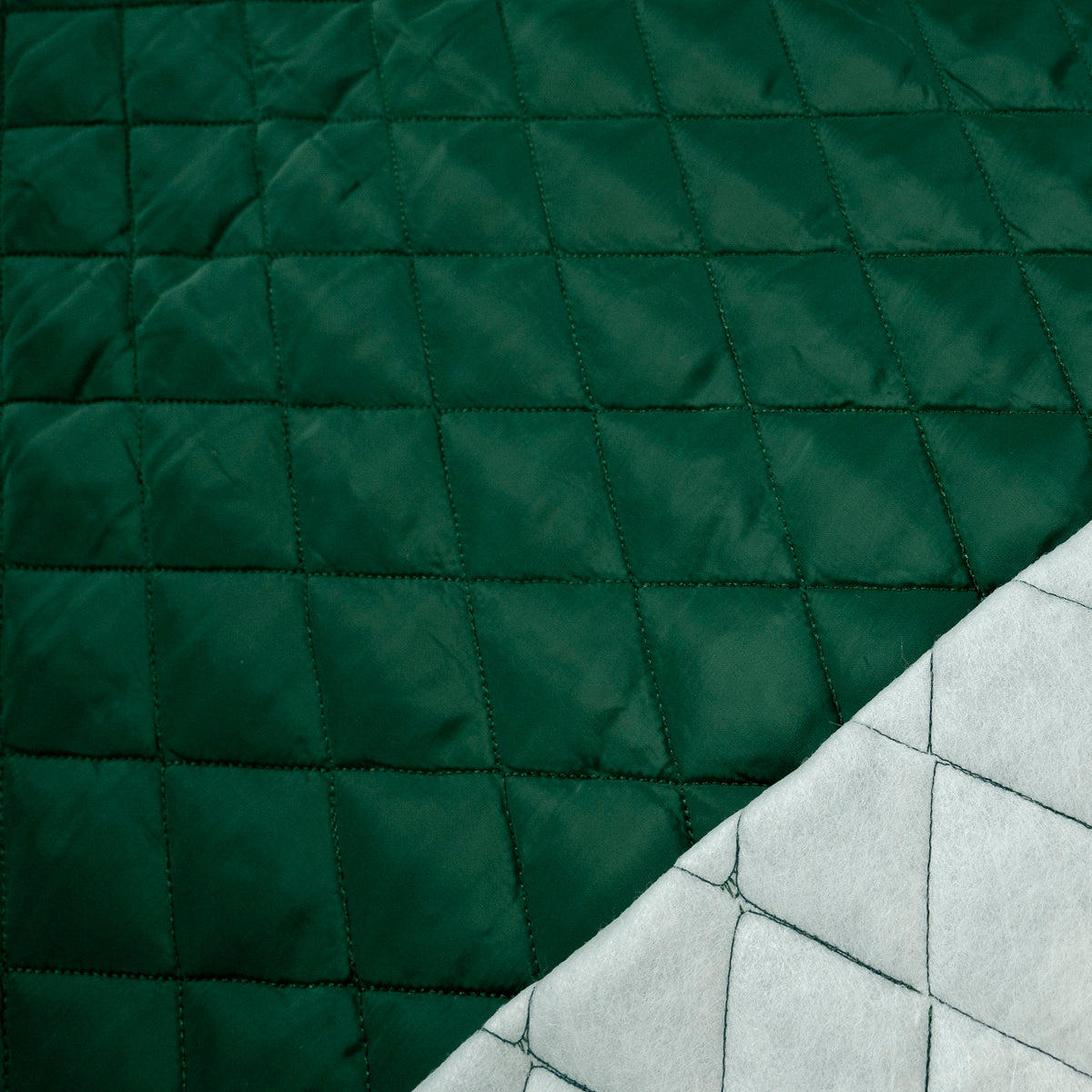 MATELASSE LISO VERDE ROMBOS