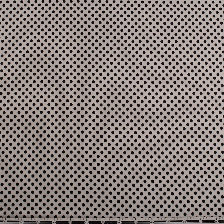 MORLEY ESTAMPADO BLANCO BRILLANTE LUNARES-MOTAS