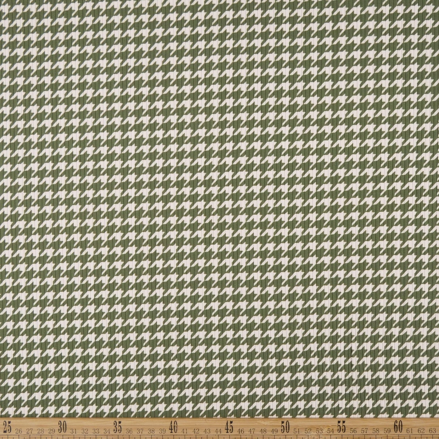 MORLEY ESTAMPADO VERDE MUSGO TE PATA DE GALLO
