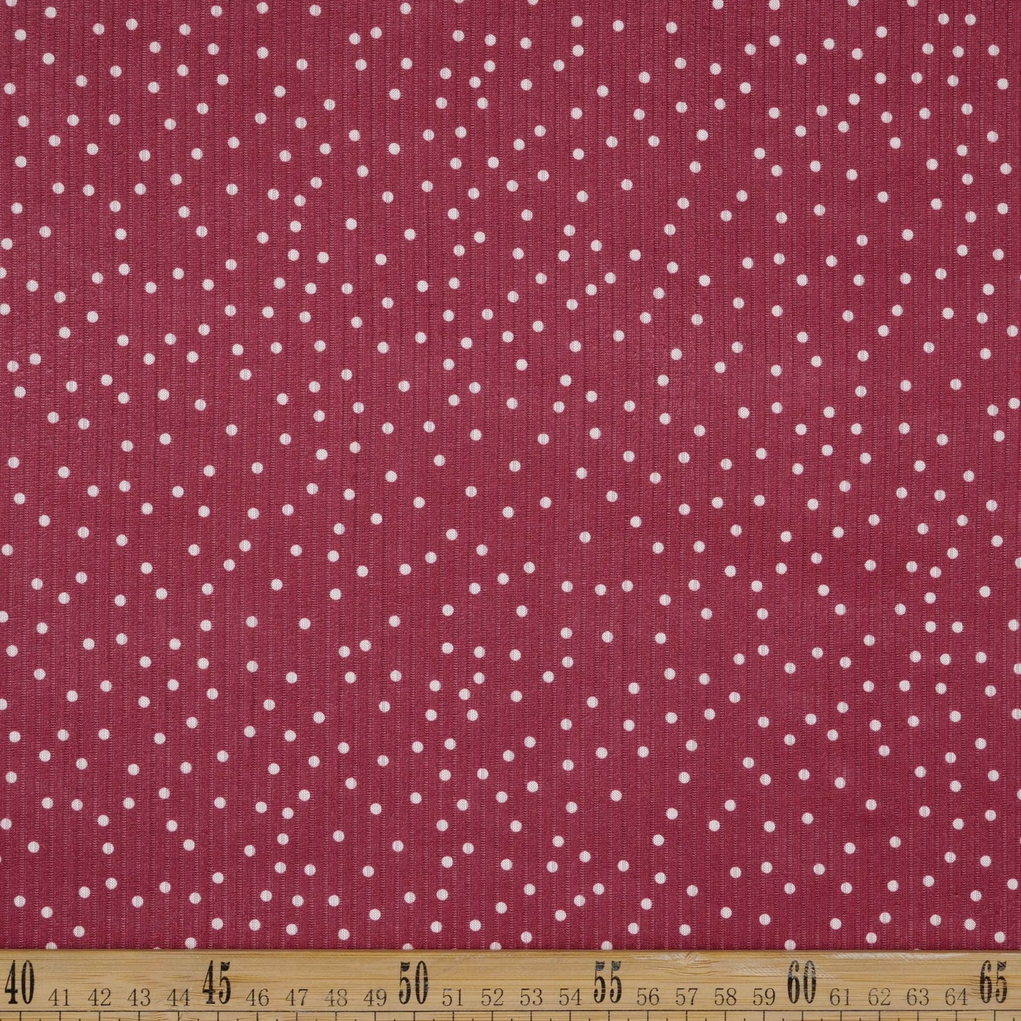 MORLEY ESTAMPADO BORDO SECA MOTAS BLANCAS