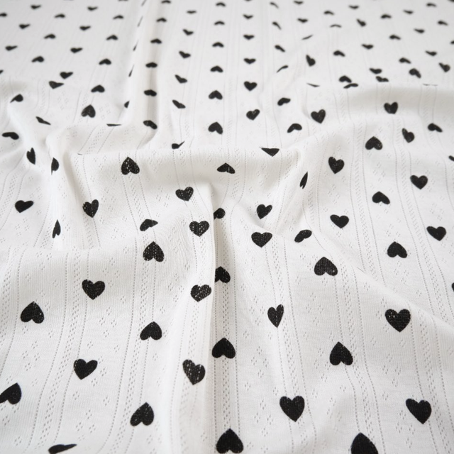 JACQUARD COTTON ESTAMPADO NEGRO METEORITO
