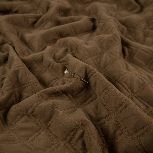 MATELASSE SOFT MARRON NUTRIA DIAMANTE