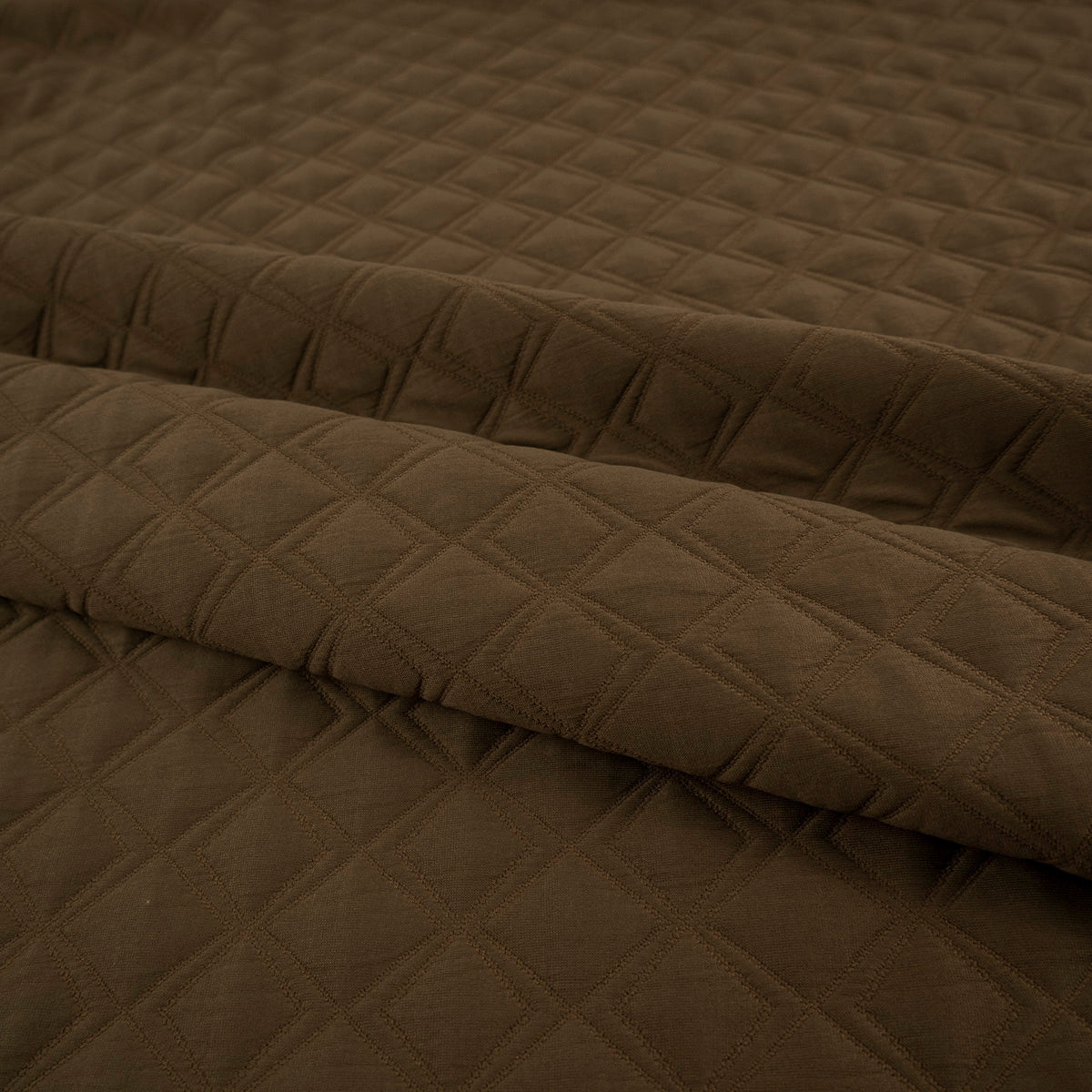 MATELASSE SOFT MARRON NUTRIA DIAMANTE