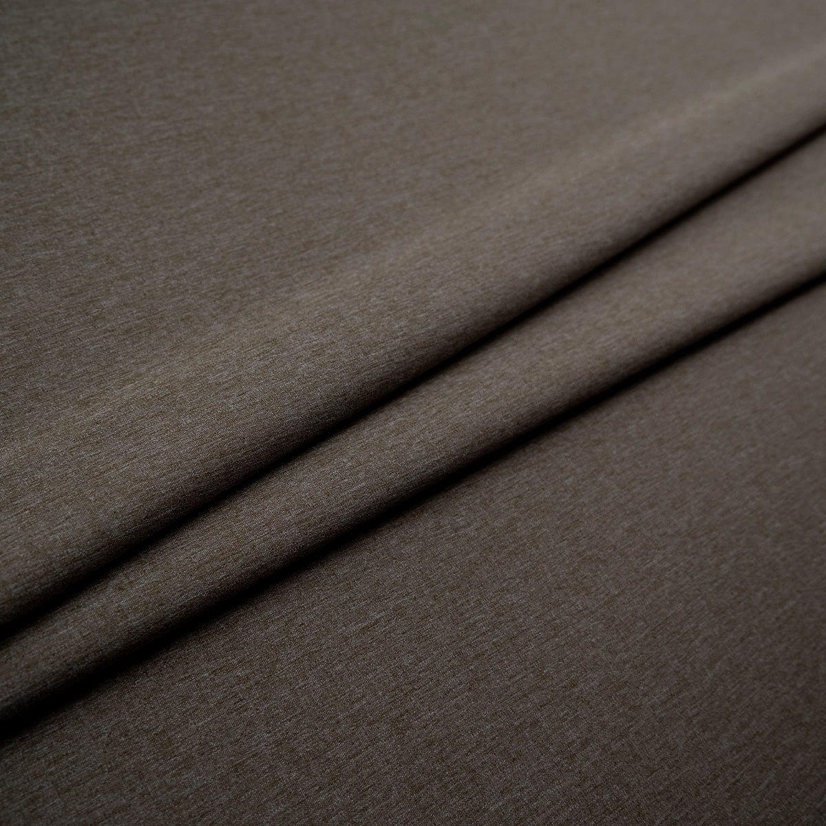 MICROFIBRA SPANDEX MELANGE VERDE OLIVA MARRON