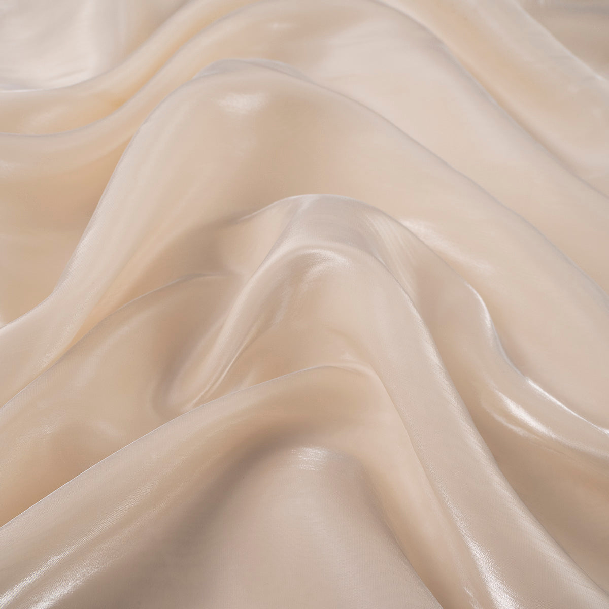ORGANZA SEDA BEIGE CREMA