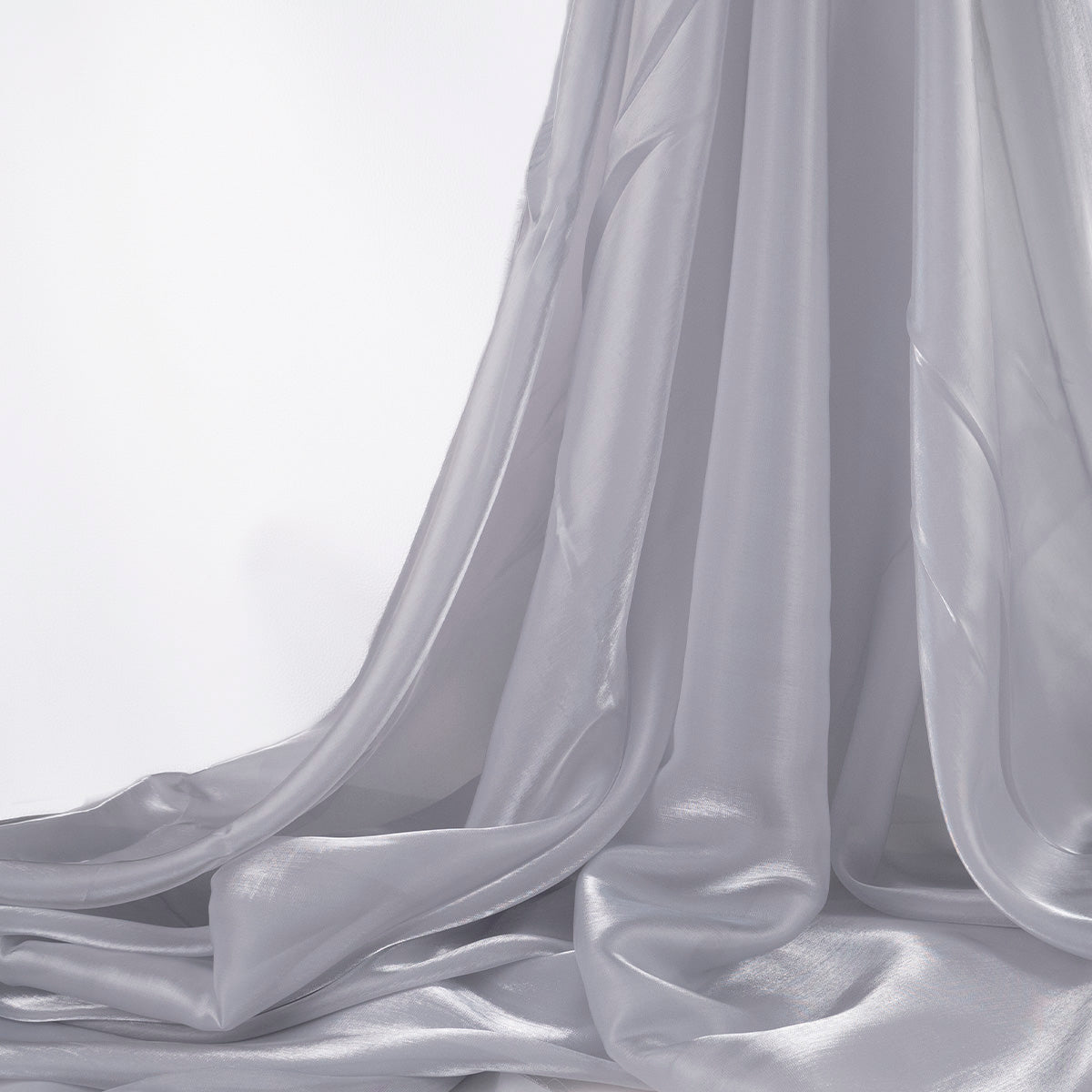 ORGANZA SEDA GRIS QUARRY