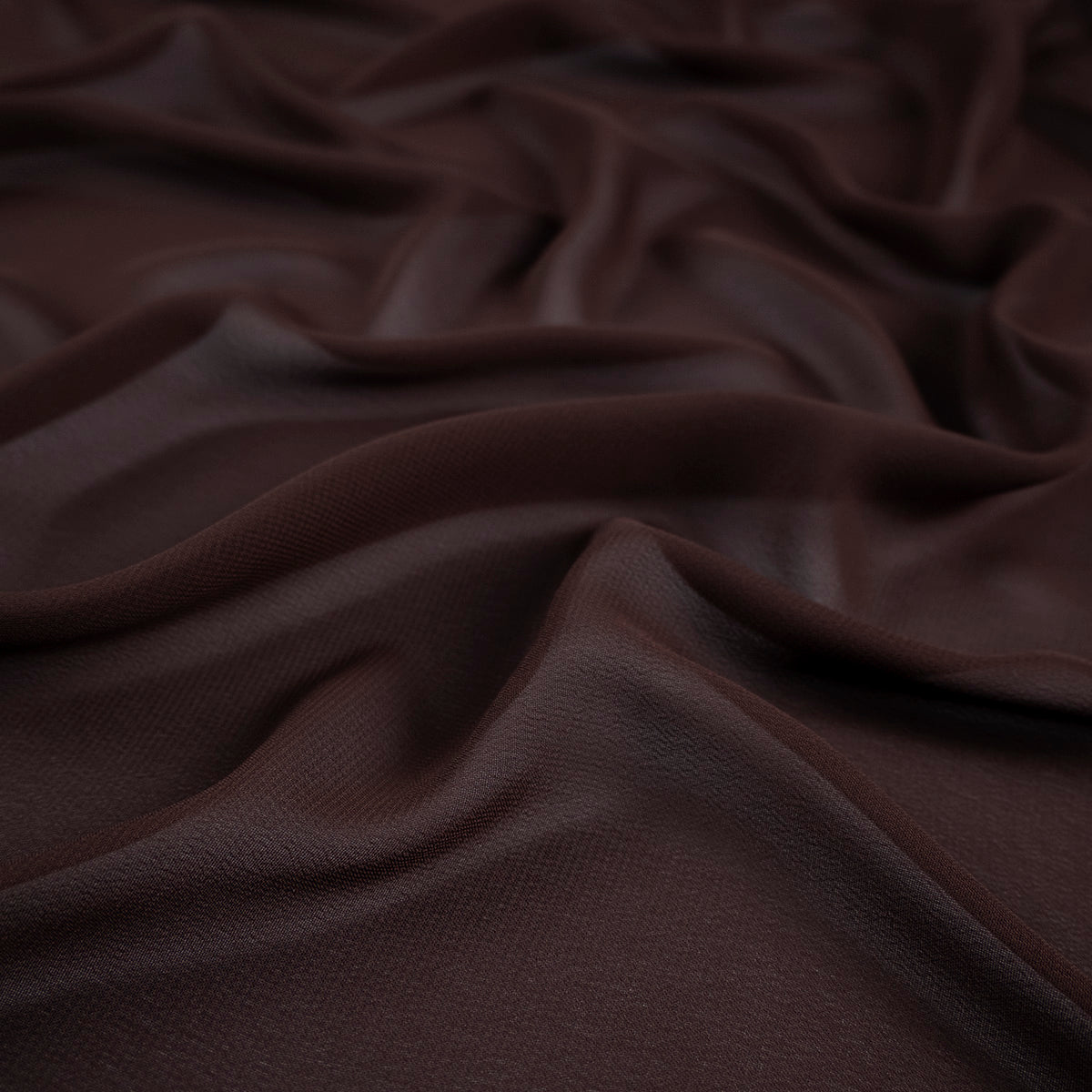 GASA MUSELINA MARRON CHOCOLATE AMARGO