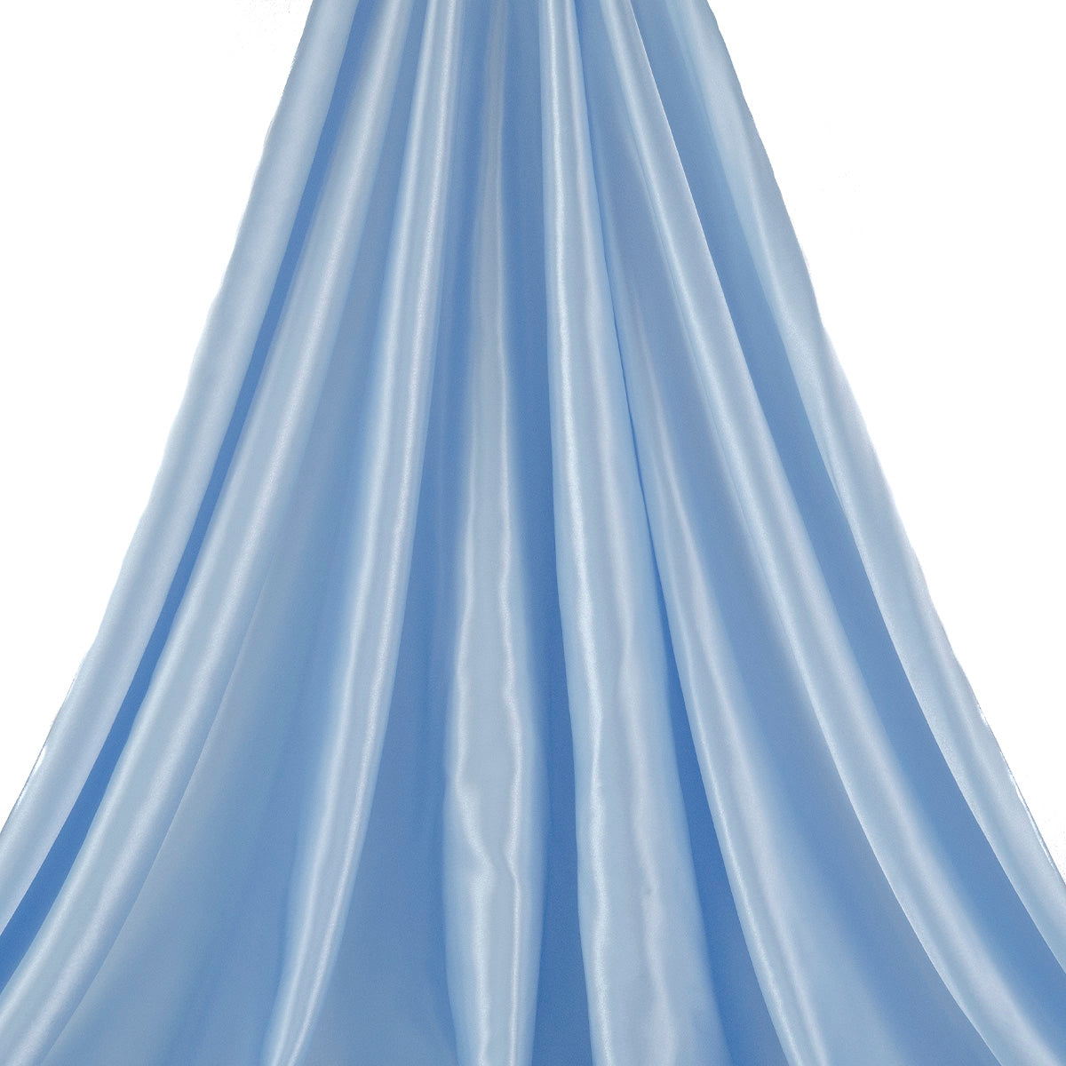 SATEN POLY CELESTE POLVO