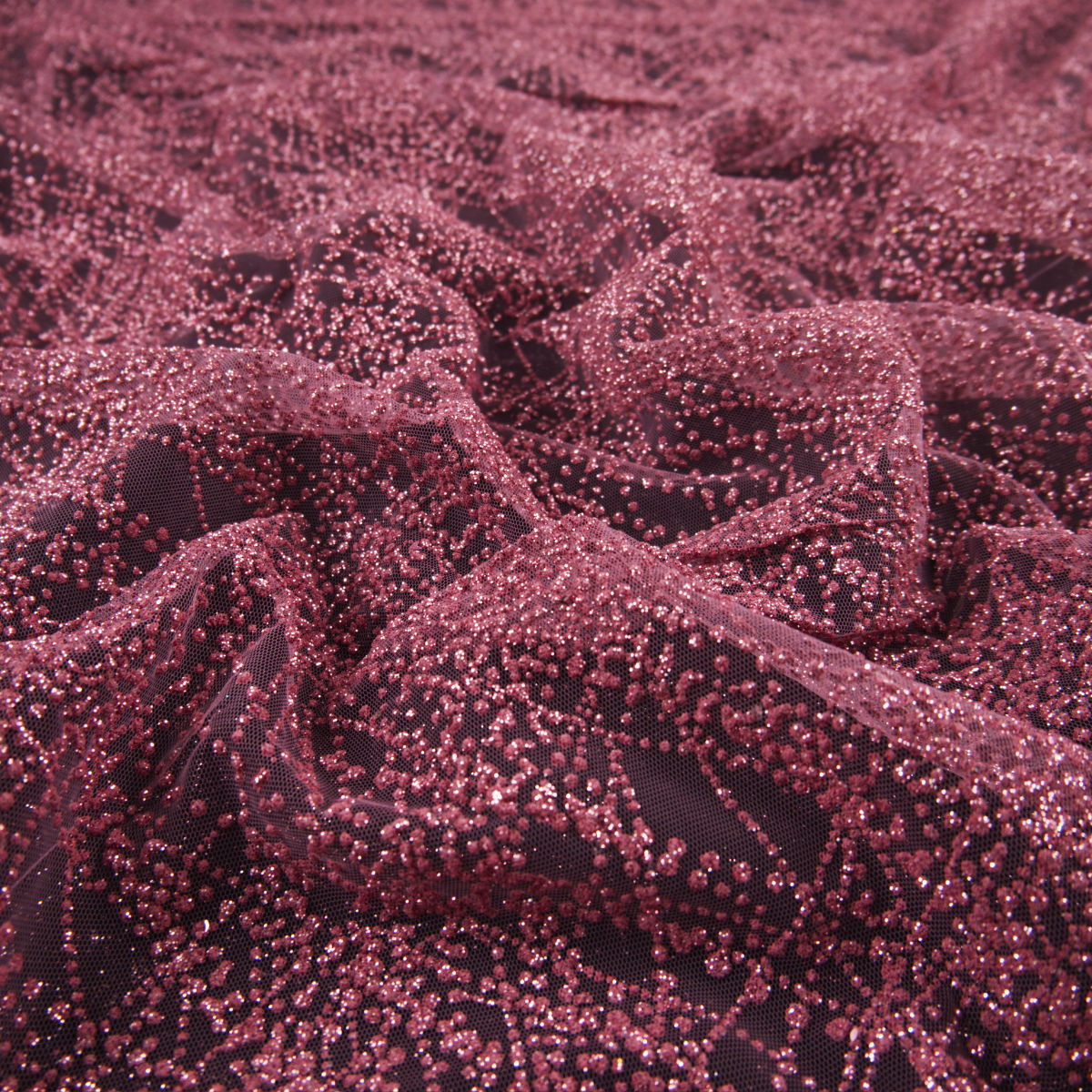 TUL LOLA LILA BORDEAUX GLITTER