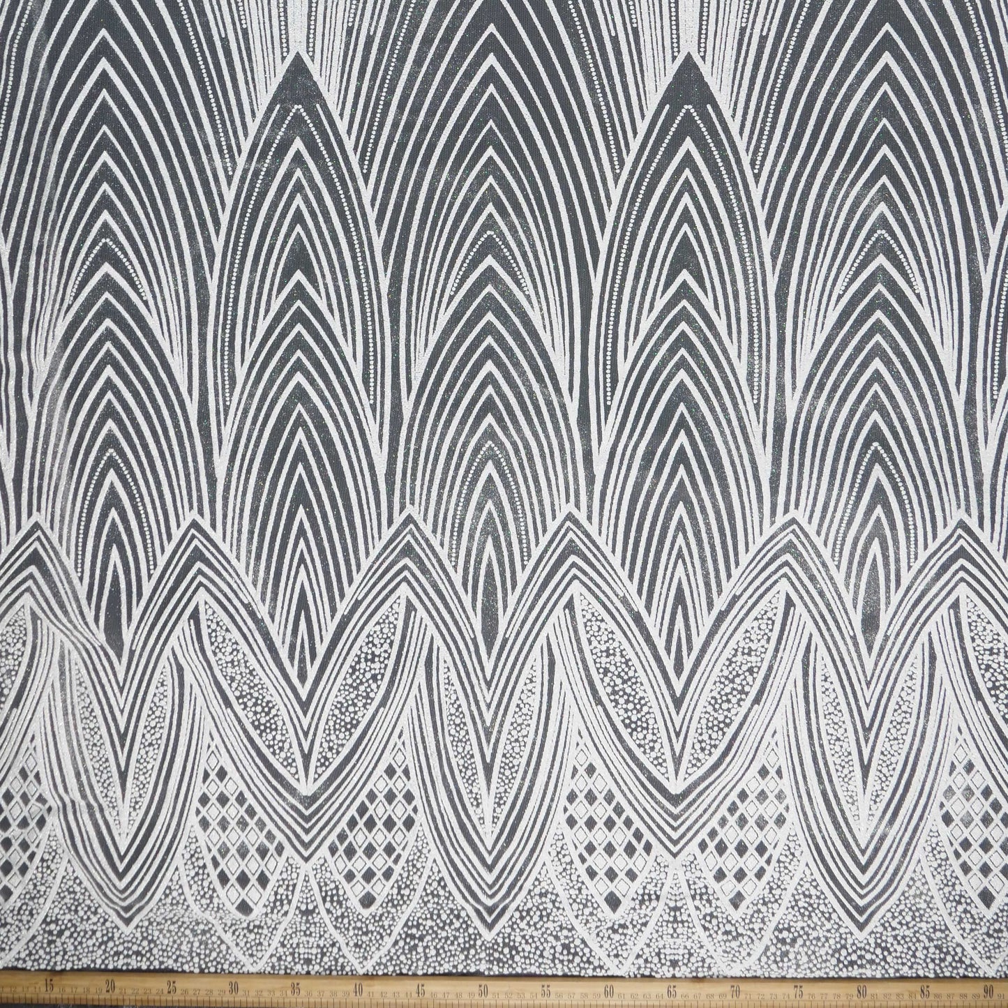 TUL LOLA BLANCO BRILLANTE GEOMETRICO