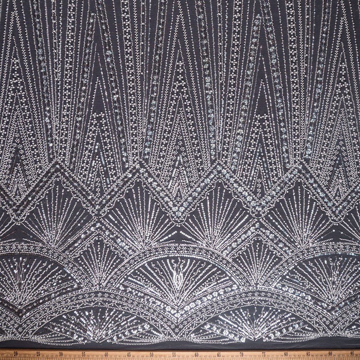 TUL PROENZA BLANCO BRILLANTE LINEAS